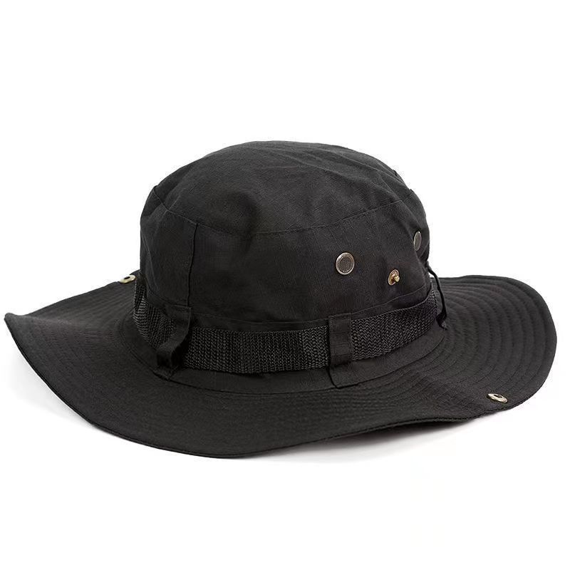 Outdoor Sun Hat For Camping With Breathable Cotton Fabric For Fishing And Hiking