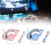 Cat Ear Gaming Headphone SYG25 Cat Ear Gaming Headset USB+3.5mm Plug Gaming Headphone Supports Volume Adjustment Microphone Mute