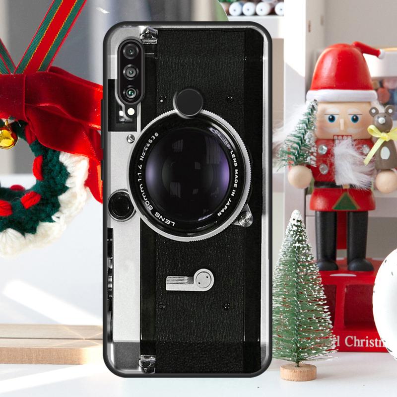 Ретро Классический Винтажный Чехол для Камеры для Huawei Nova 9 10 SE 11 Pro Y60 Y70 Y90 Y61 Y91 Y72 Y73 12i 11i 8i P20 P30 P40 Lite
