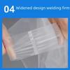 Clear Disposable White Food Packaging Bag