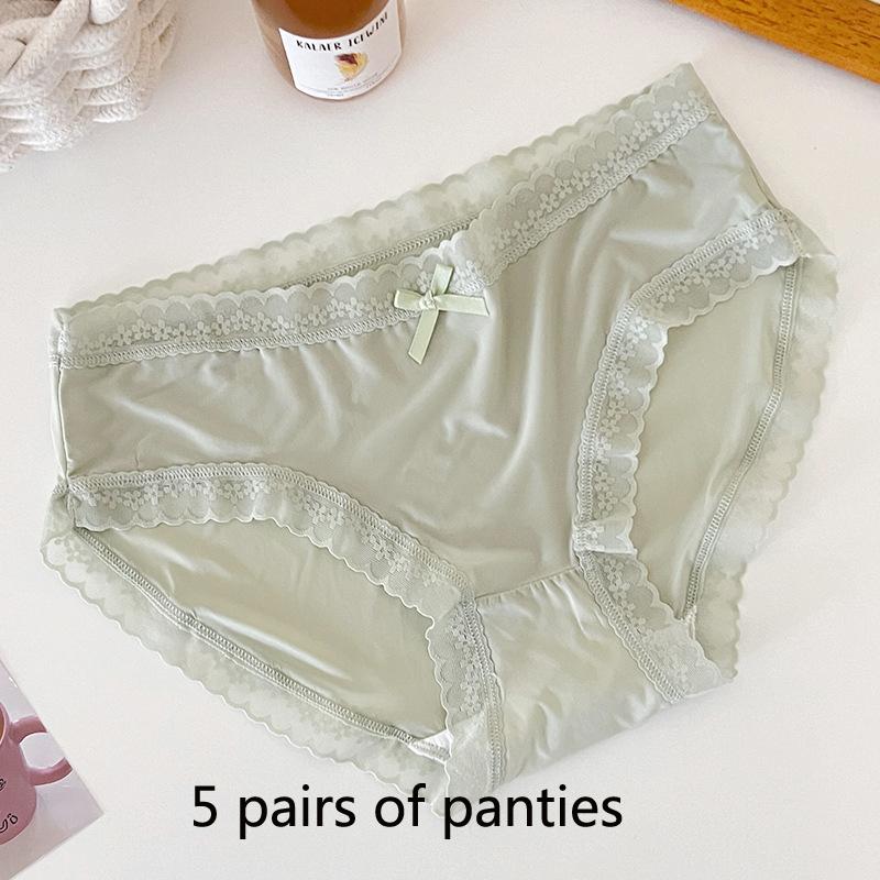 Bare Sense Ice Silk женские трусики тонкие быстросохнущие дышащие трусики средней талии для девочек Sweet Pure Desire, приятные для кожи бесшовные трусики лето