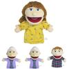 Creative Open Mouth Full Family Hand Puppet Plush Doll Toy For Roleplaying And Storytelling