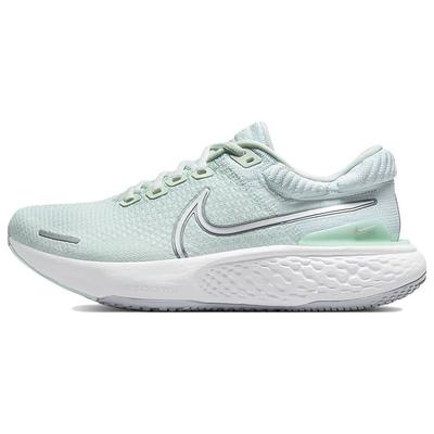 ZoomX Invincible Run Flyknit 2 Barely Green Mint Foam Женские кроссовки металлик-серебристый белый DC9993-301