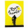 [A2839] - Resin Magnet 'Tour De France' Yellow Black - 7x5 Cm