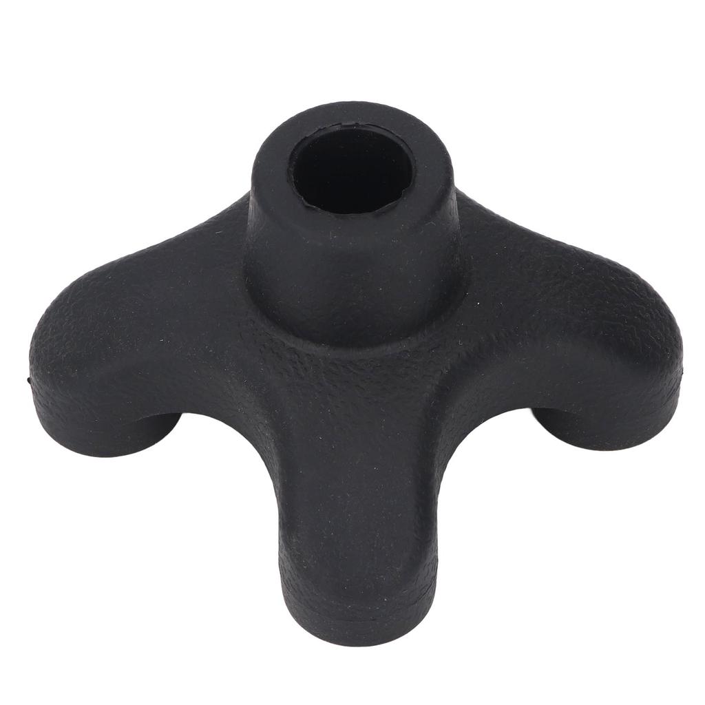 Трость наконечник 4 зубца сверхпрочная нескользящая трость для ходьбы четверное основание сменная резина ABS для 19 мм трости