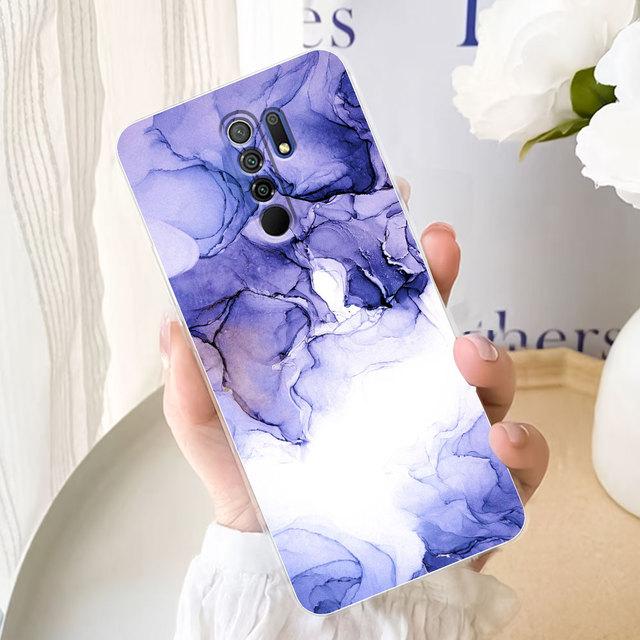 Для Redmi 9A 9C NFC чехол для Xiaomi Redmi 9 силиконовый модный прозрачный чехол из ТПУ для Xiaomi Redmi 9T 9AT чехол для телефона Fundas