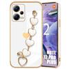 Case - E.F.CONNECTION - For Xiaomi Redmi Note 12 Pro Plus 5G - Shockproof Silicone - Heart Pattern - Flexible