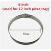 Round Stainless Steel Cake Molds Mousse Cake Tart Circle Mold Pizza Dessert DIY Decor Mould Tart Ring Kitchen Baking Tool 1