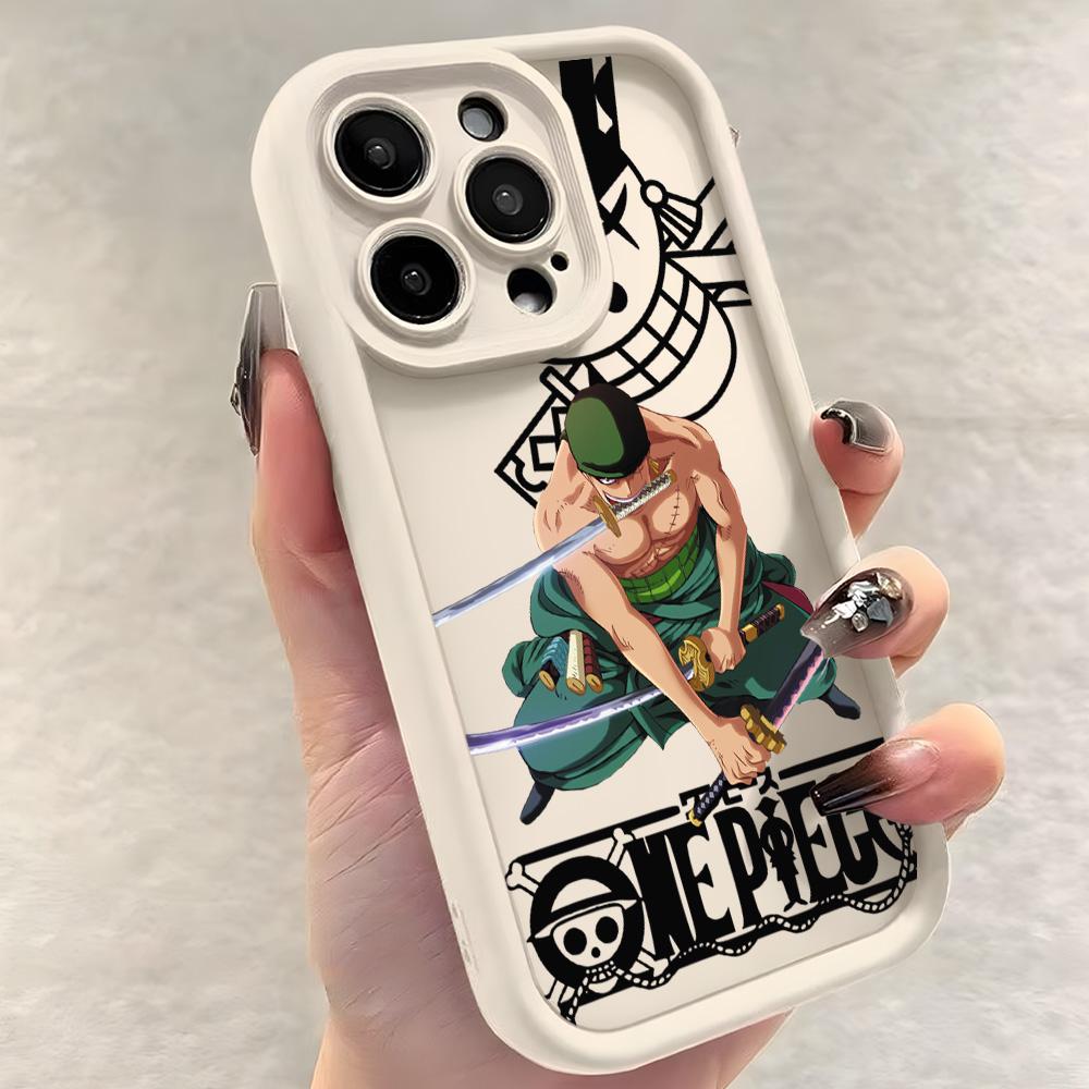 Ones Pieces Luffys Zoros Phone Case For Samsung Galaxy A17 A07 A06 A26 A16 A06 A35 A55 A25 A05s A15 A54 A34 A36 A24 4G 5G Soft