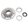 Bike Cassette 7 Speed Stainless Steel Aluminum Alloy Low Noise Bicycle Cassette Flywheel for