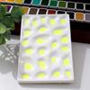 Multi Compartment Ceramic Paint Palette Reusable Watercolor Mixing Tray  Art Supplies