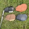 Чехлы для головок клюшек для гольфа Driver Fairway Wood Hybrids, чехлы для клюшек для гольфа из искусственной кожи, чехлы для клиньев для любителей гольфа