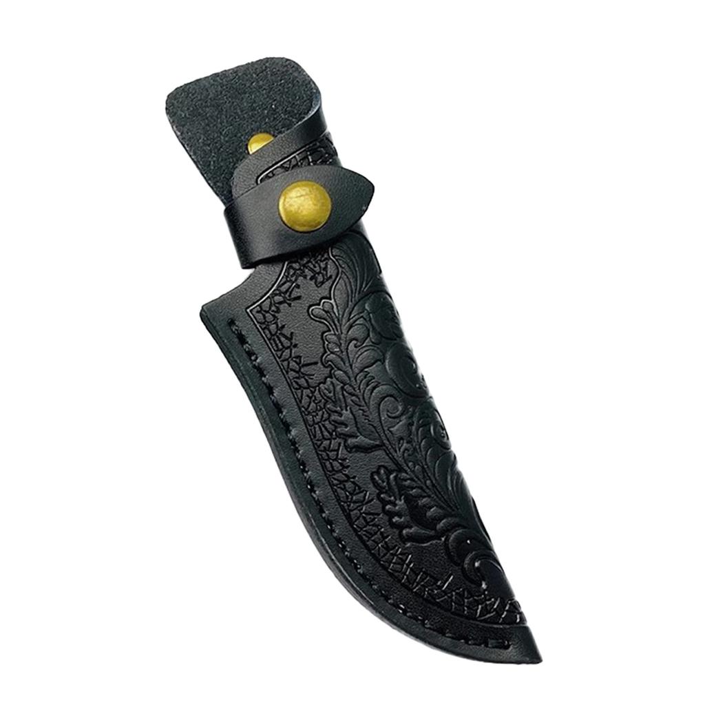 Кожаные чехлы для прямых ножей, кожаные ножны, поясной карманный держатель для ножей для кемпинга, барбекю, охоты