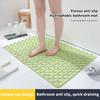 Extra Large Bath Mat TPE Suction Grip Mat Non Slip Bathtub Strong Suction Anti-Mold Shower Mat With Suction Cup Bathroom Product