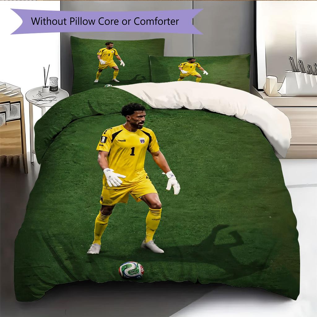 Vozinha Pattern Bedding Home Decoration Birthday Gift (1 * duvet cover + 2 * pillowcase, without core),fan merchandise.