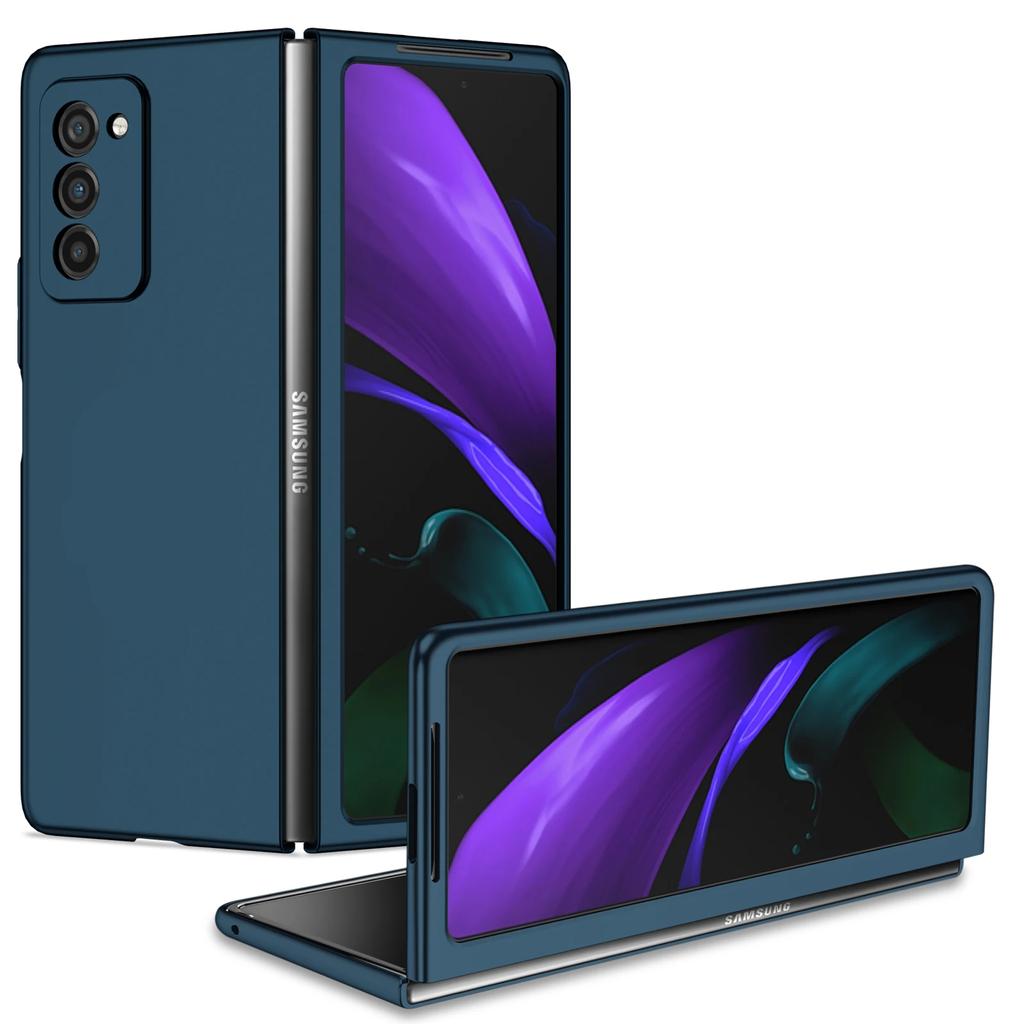Для Samsung Z Fold 2 6 5 4 3 Fold6 Fold5 Fold3 Fold4 Складной чехол-сумка для Samsung Galaxy Z Fold 2 5G Fold2 Матовый на ощупь чехол