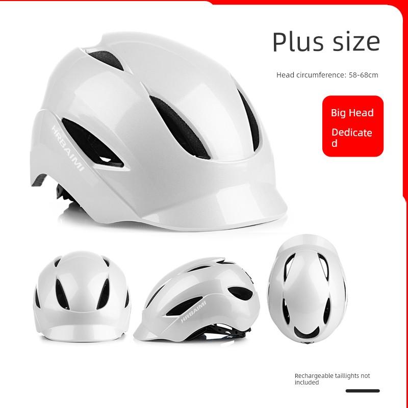 Cycling Helmet City Casual Summer Breathable Mountain Highway Vehicle Bicycle Safety Cap Bicycles for Men and Women Equipment