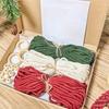 Рождественский DIY-набор из 3 предметов, Набор для плетения в подарок | для Семьи и Друзей, для Украшения Дома и Замечательный Праздничный Подарок