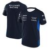 F1 Williams Racing Альбон Футболка для фанатов На открытом воздухе Экстремальные виды спорта Велоспорт Короткий рукав Летний Повседневный Дышащий Унисекс Топ