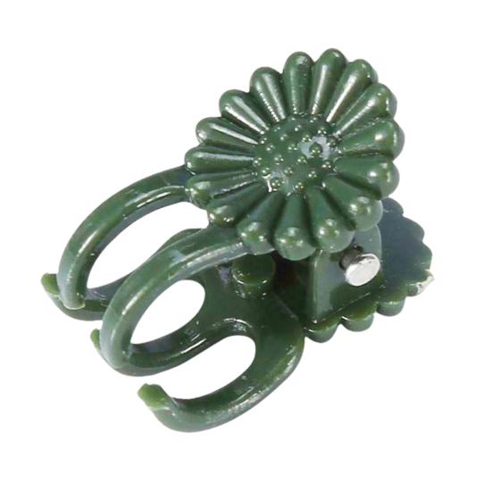 100 шт. зажим для стебля орхидеи универсальные стабильные экологически чистые зажимы для поддержки растений для более здоровых продуктивных растений