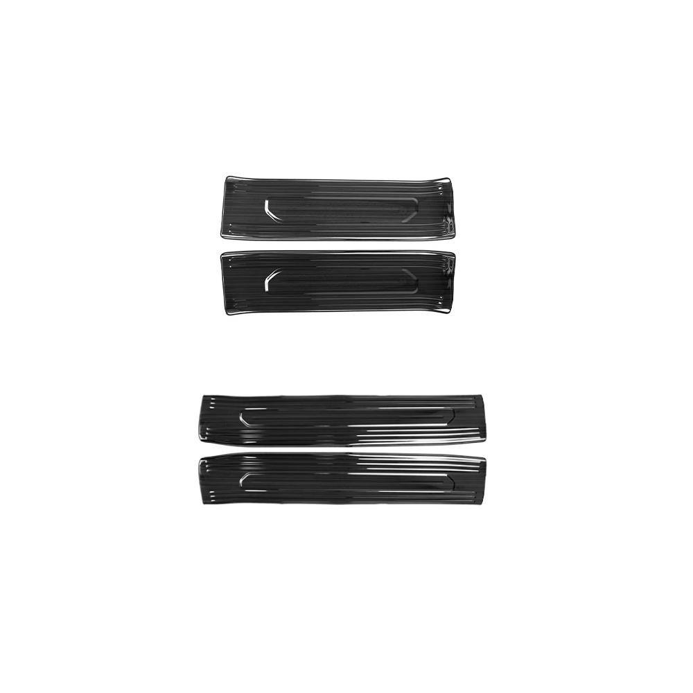 Auto Rear Row Sill Protector Cover Threshold Welcome Pedal Sill Guard Trim Accessories For Kia PV5 2025 2026 Car Supplies