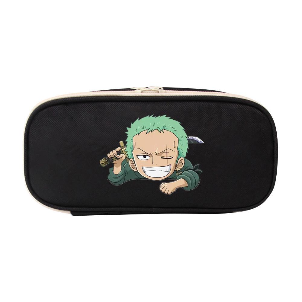 Pattern One Piece Printing Canvas Stationery Bag Student Pencil Case Fashion
