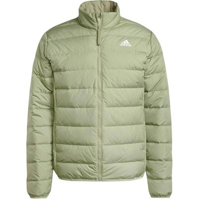 Essentials Lite Down Удобная облегающая теплая спортивная повседневная куртка-пуховик с воротником-стойкой для мужчин, куртка-палатка, зеленый цвет JN4339
