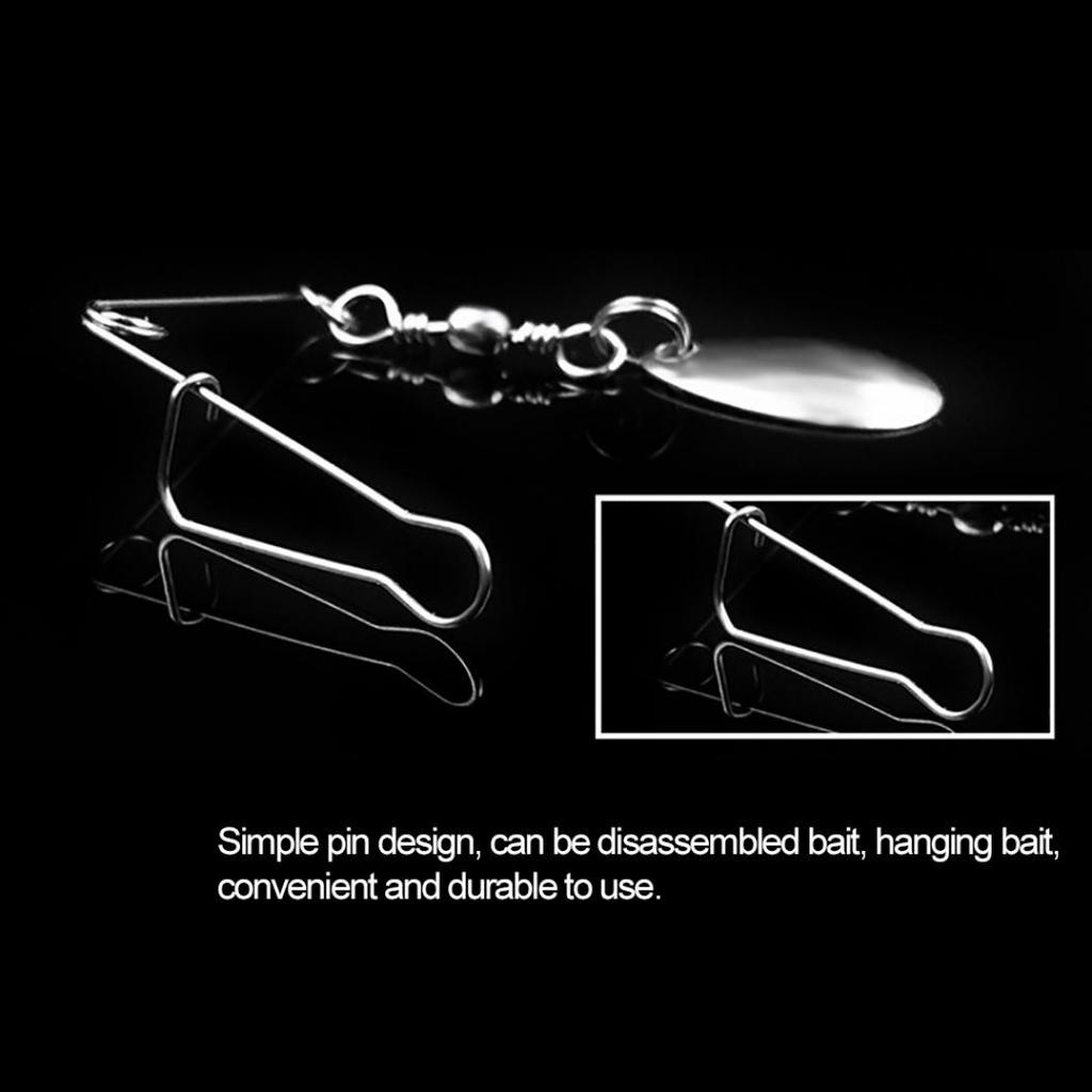 Stainless Steel Spinnerbait Blade Lures Rigs Fishing Spoons Balance Bracket