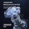 2026 Новый и Мощный Вентилятор 130000 об/мин Мощный Воздуходув Пылесос Тип-C Зарядка Сильные Потоки 53 м/с Бесщеточный Турбо-Реактивный Воздуходув