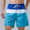 Men's Shorts Casual Patchwork Color Latest 3D Digital Printed for Comfortable Beach Wear