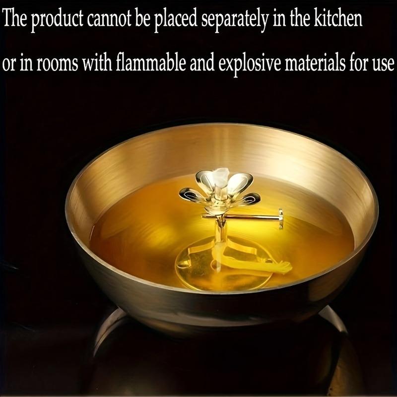 1шт регулируемая металлическая подставка для свечи - мини-масляная лампа, подсвечник, аксессуары с ручкой управления