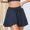 Women's Half Skirt Pants Cycling Yoga Skirt Baseball Sports Fitness Yoga Skirt