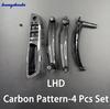 E70 4Pcs Kit LHD RHD Inner Driver Door Window Switch Armrest Cover Pull Handle Replacement for BMW X5 X6 E70 E71 E72 2007-2013