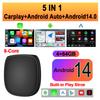 2025 Android 14 Carplay Ai Box Беспроводной Carplay Android Auto Поддержка 4/8-ядерных автомобильных интеллектуальных систем Для YouTube Netflix