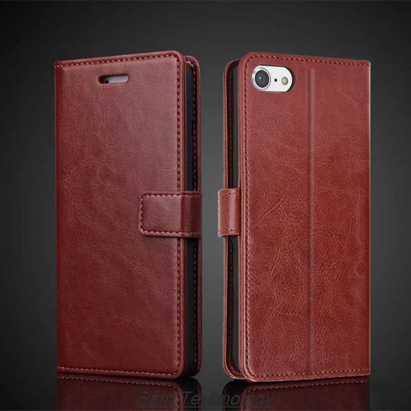 Чехол-книжка с держателем для карт для Apple iPhone 6 7 8 / SE 2020 / SE 2022 из искусственной кожи, откидная крышка, ретро кошелек, чехол для телефона, Capa Fundas Coque