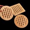 Hollow Eco-friendly Bamboo Natural Heat Resistant Dishes Holder Pot Trivet Pan Stand Insulation Mat