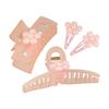 Hair Accessories Sakura Hairpin Cherry Blossom Flower Hair Claw Kawaii Flower Hair Clip  Lady