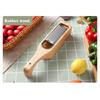 With Wood Container Stainless Steel Cheese Grater with Handle Cheese Slicer Set  Kitchen Tools