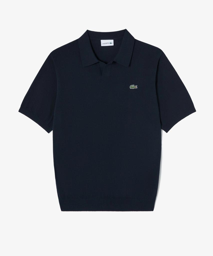 LACOSTE Men'S Open Collar Short Sleeve Boucle Sweater Polo Shirt Ph374E-56G 166