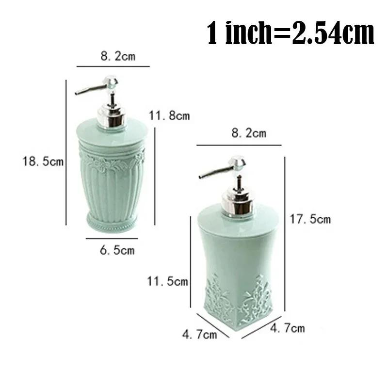 1Pcs European Carved Bath Gel for Household Hotels Body Lotion Dispensing Bottle Shampoo Empty Bottle Press Bottle Lotion Bottle