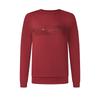Fashion Casual Knit Pullover Sweatshirt Men Sweatshirts Rust-Red A11M511221FRD