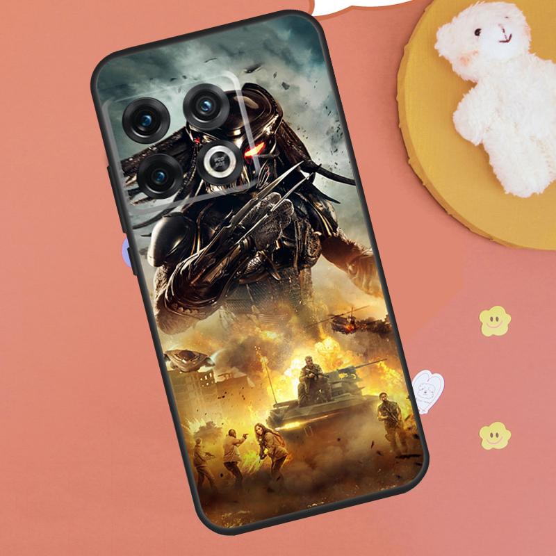 Alien Predator Case For OnePlus 13T 10T 8T 12R 13R 15 13 12 11 9 10 Pro Nord CE 5 2 3 4 Lite N20 N30 Funda