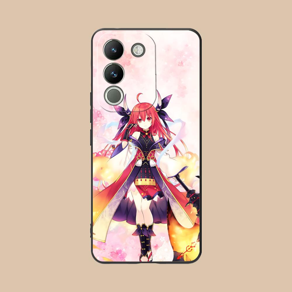 Чехол для мобильного телефона из ТПУ Date a Live Котори Ицука для VIVO V60 V50 V40 V30 V29 V27 V25 V23 Pro Lite 5G Цветной печатный чехол