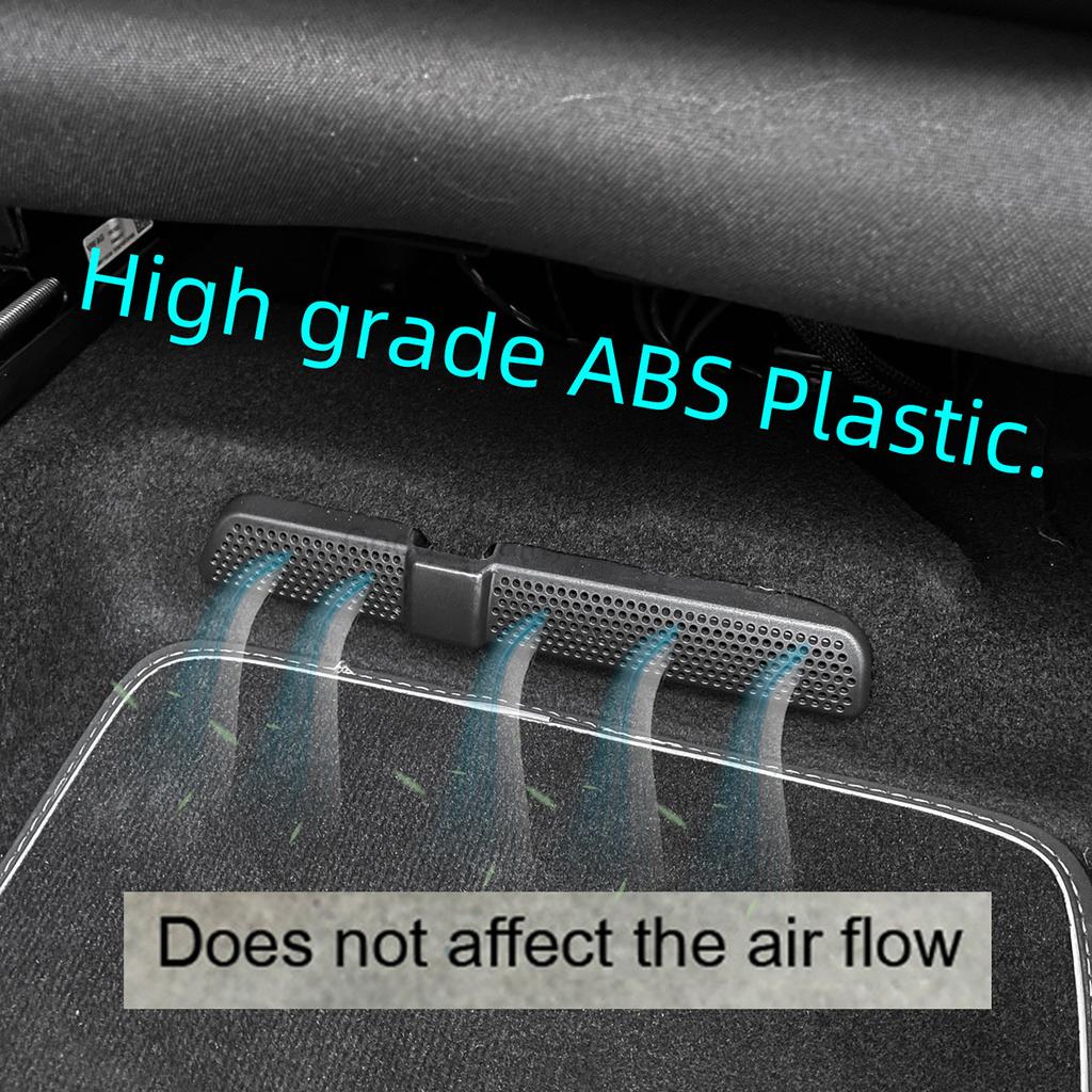 2 для VW Tiguan X RLINE Allspace MK2 2 II 2017 - 2022 Под сиденьем воздуховод выходного отверстия вентиляционной решетки 2018 2019 2020 2021