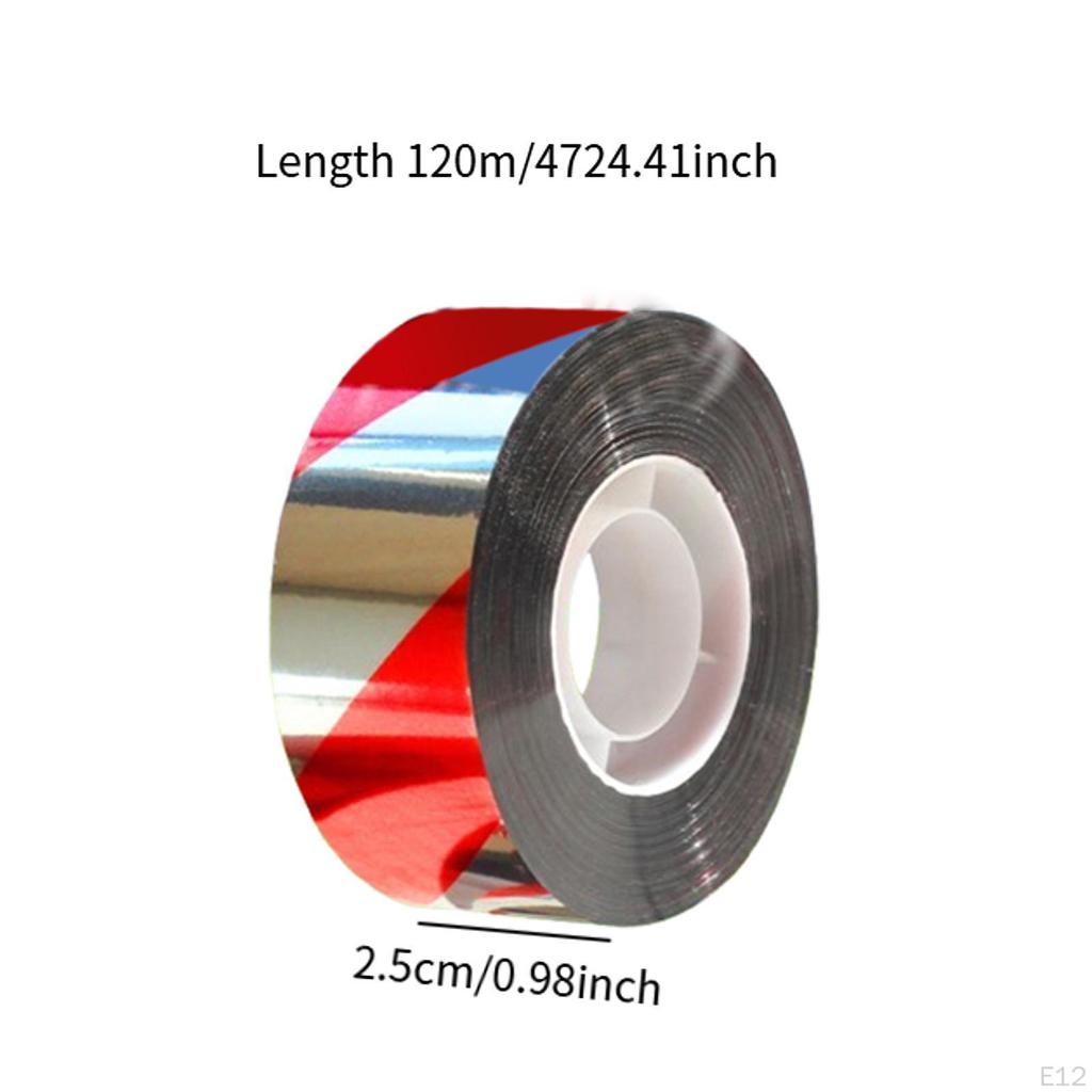 Лента для отпугивания птиц, светоотражающая, предотвращает нападение птиц, двухстороннее средство отпугивания