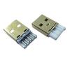 Позолоченный USB-разъем Micro Type-C: Высококачественная клавиатура, Флеш-накопитель, Усилитель для наушников, Кабель для передачи данных для мобильного телефона.