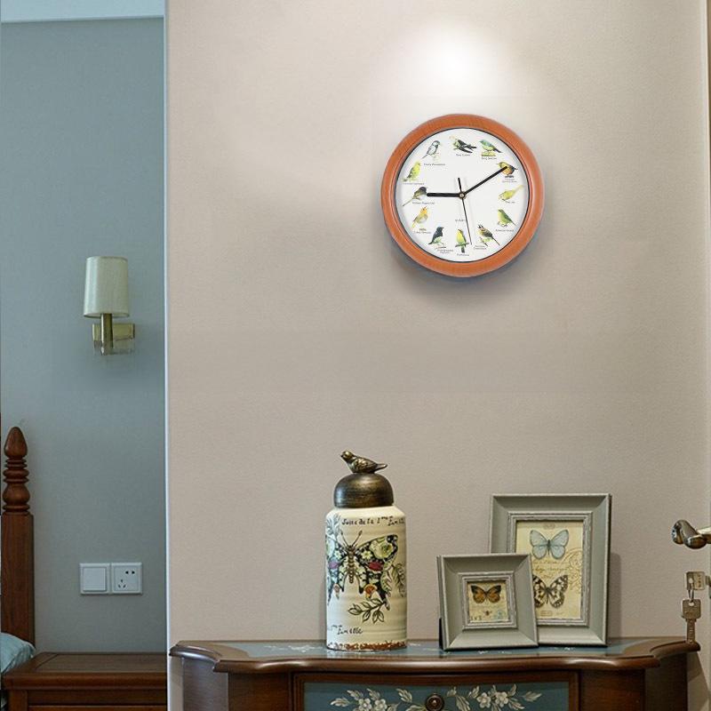 Ретро американские настенные часы с птичьим криком - время часа кукушки для гостиной