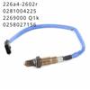 Подходит для датчика кислорода Renault Nissan 226a4-2602r 0281004225 2269000 Q1k 0258027156