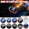 DSJW3 ABS Original Replacement Car Front Grille Badge Replacement Trunk Car Logo Badge For BMW X3 X4 F39 F48 G01 E84 Car Modification
