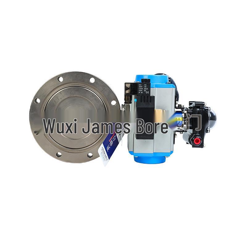 Pneumatic Double/Single Acting Vacuum Butterfly Valve GIQ-16AT Actuator Ball Valve